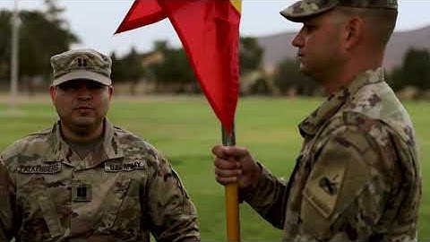 Reception Company Change of Command