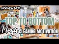 MEGA TOP TO BOTTOM CLEAN WITH ME |EXTREME KITCHEN CLEANING MOTIVATION | 2021 REAL LIFE CLEAN WITH ME