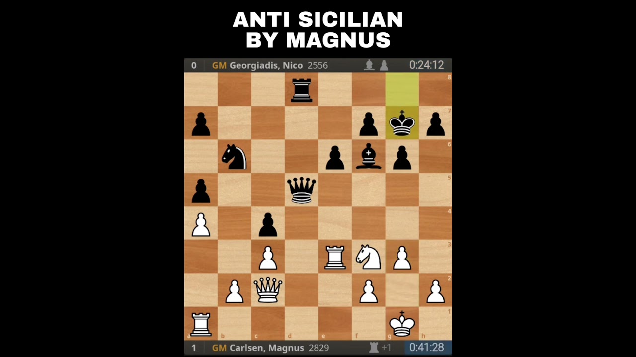 The Carlsen Variation - A New Anti-Sicilian: Rattle your opponents