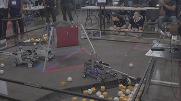 #FTCJamaica #team14838cisrobotics Cayman International School (Red Alliance with Jamaica College) SF