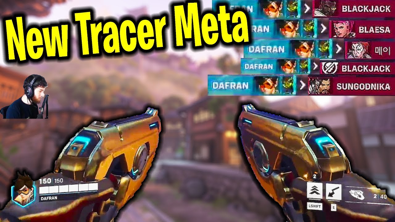 Dafran BROKEN TRACER Movement in Overwatch 2 - YouTube