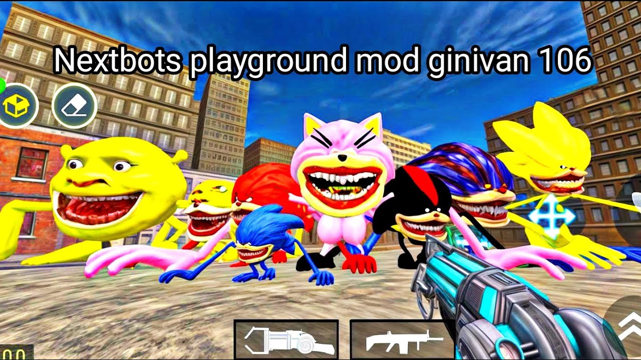 Nextbots playground mod ginivan 106