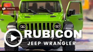 Realistic Green Jeep Wrangler Rubicon Diecast Build - Offroad Adventure