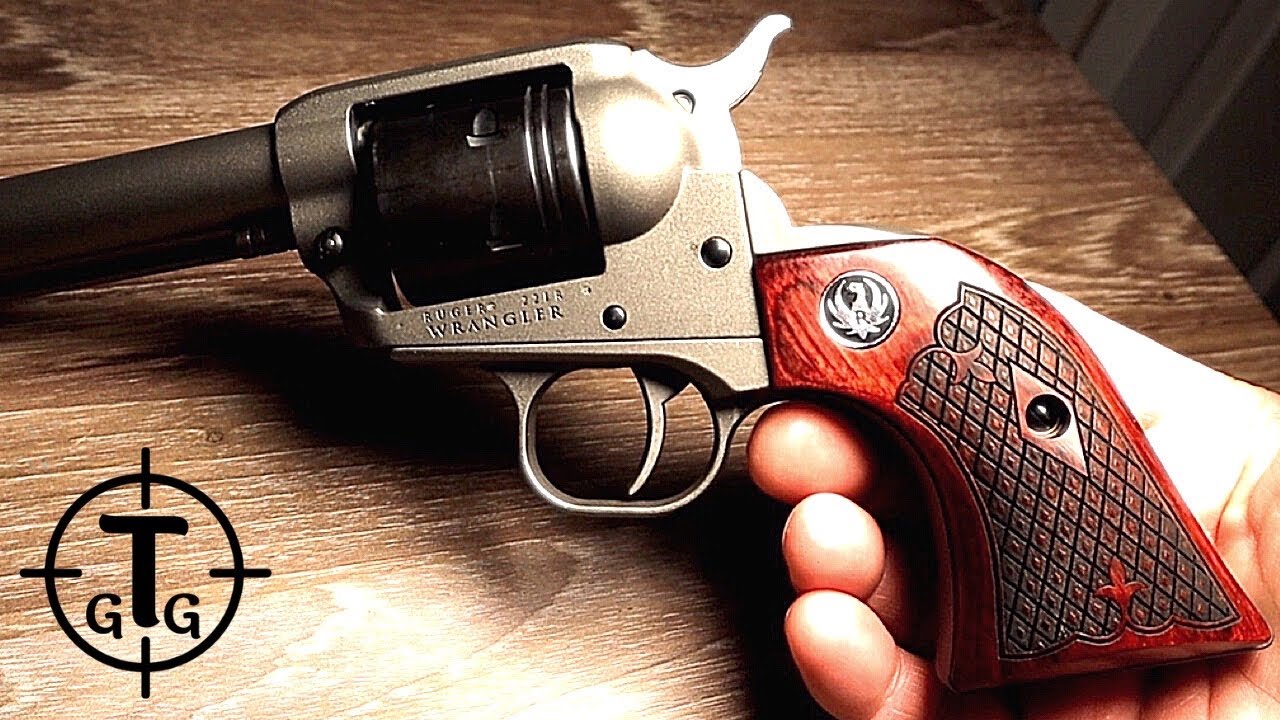 New grips for my Ruger Wrangler .22 / TRULY AMAZING - YouTube