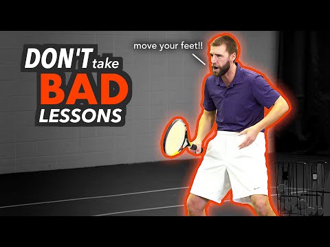 5 Signs of a BAD Tennis Lesson (and how to fix it)