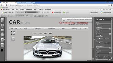 HTML CMS templates - Managing Blocks