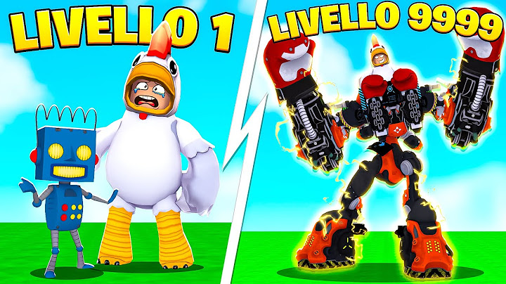 IL MIO NUOVO SUPER ROBOT SU ROBLOX!!