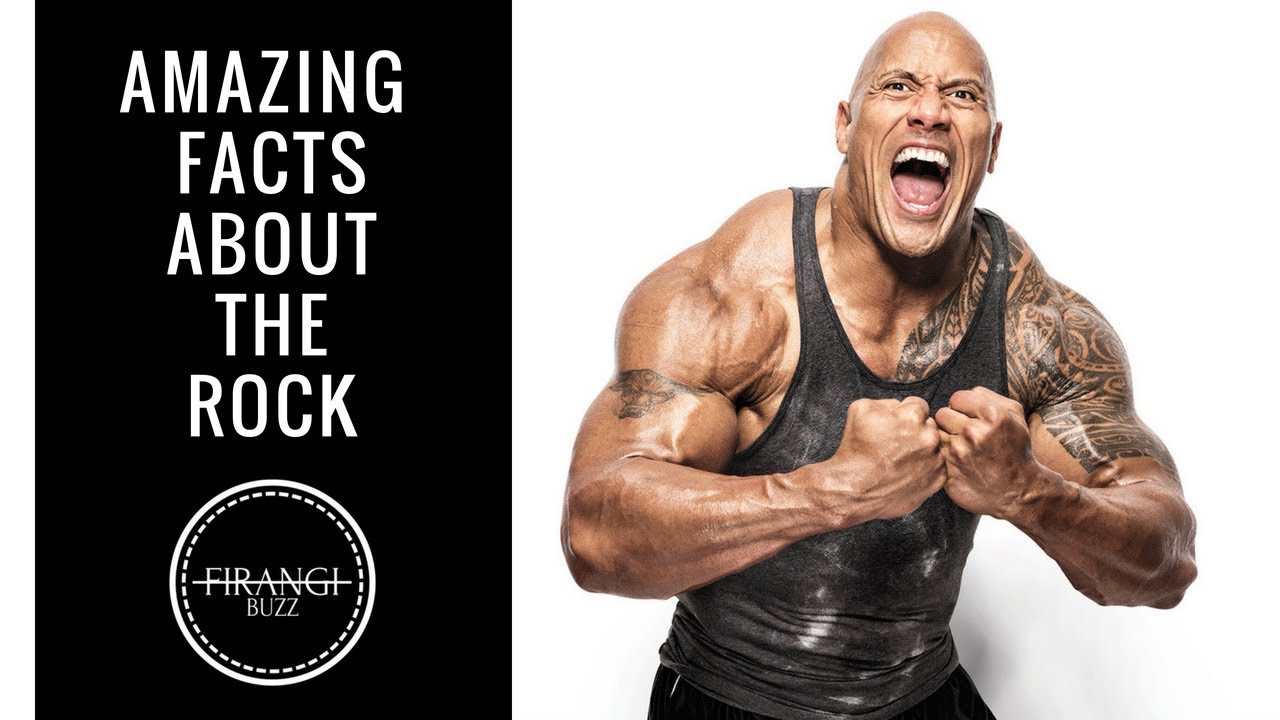 Animated Facts About The Rock Dwayne Johnson Unknow Facts About The