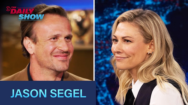 Jason Segel - “Shrinking” & Advice for the TDS Staff | The Daily Show
