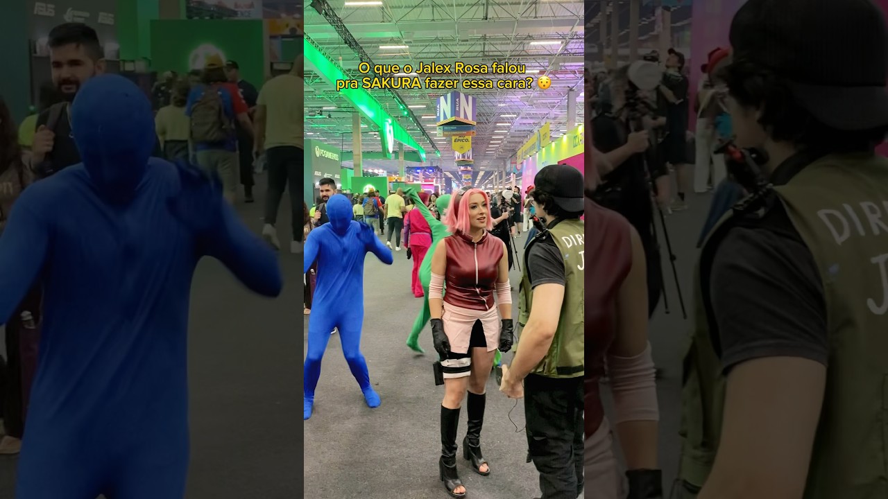 CCXP 2023 • Sakura Haruno - Jalex Rosa #sakura #narutocosplay