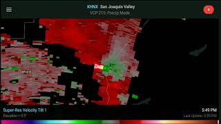 Significant Firenado in Central California (Madera County, CA EF2)