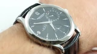 Jaeger-LeCoultre Master Reserve de Marche Q1488470 Luxury Watch Review