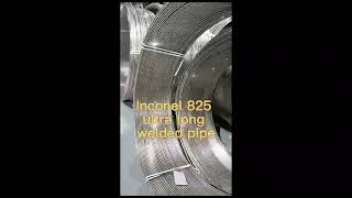 High Nickle Alloy 825 Control Line  Coiled tubing Capillary Factory in China,