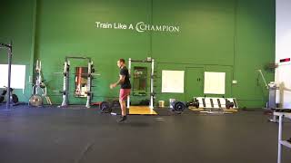 2 Leg Pogo Hops Forward and Backward