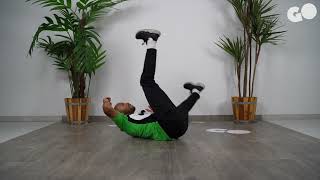 GORILLA Breakdance- Tutorial, Powermove – Back Spin