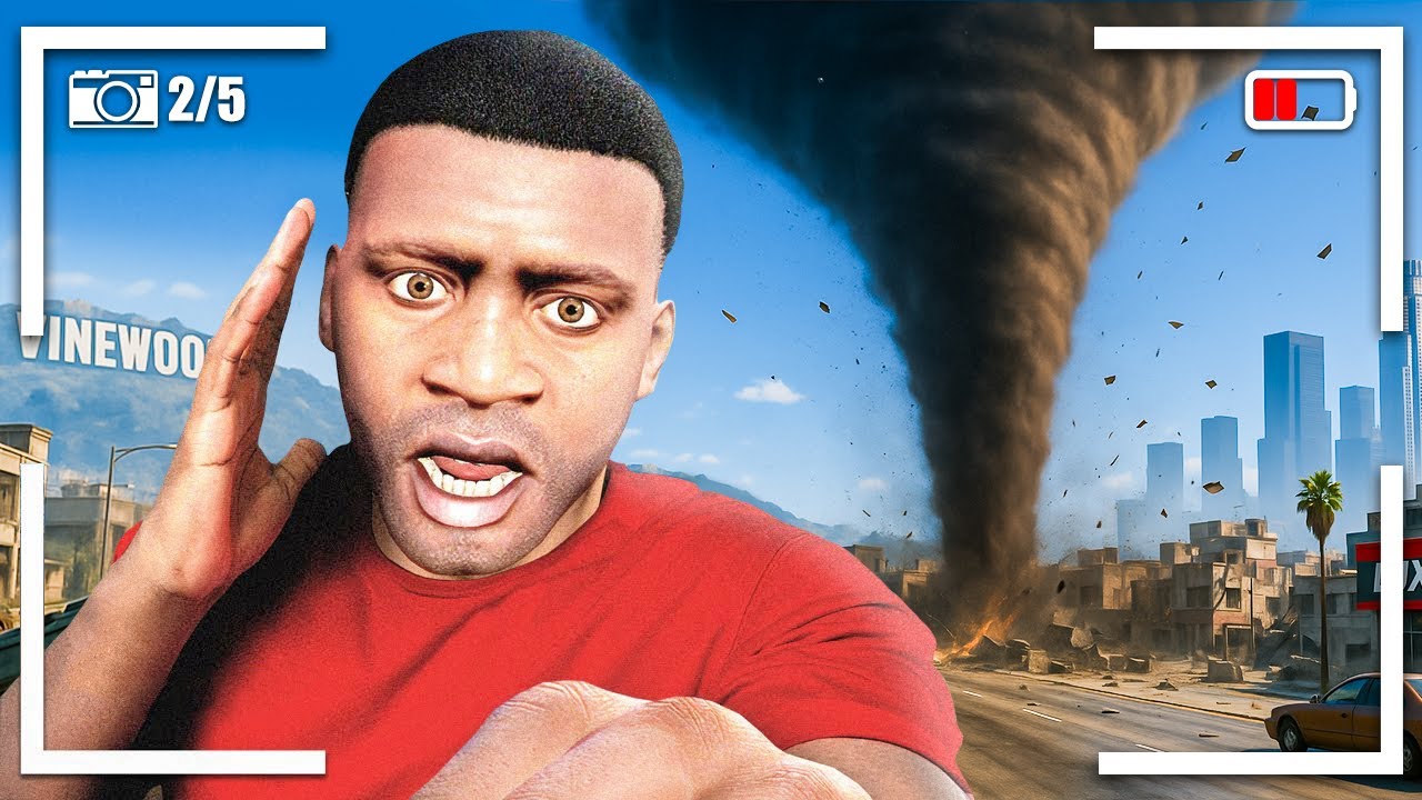 LA PLUS GROSSE TORNADE DE GTA 5 ! (Impressionnant)