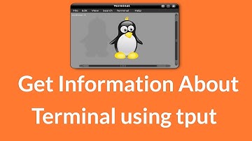 Get Info about Terminal using tput command from the linux shell