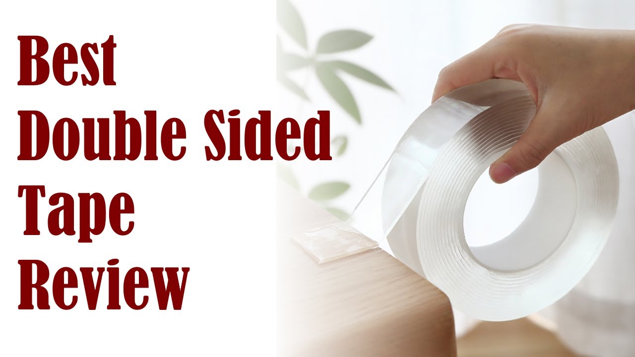 Best Double Sided Tape Review - Reusable Washable Tape 