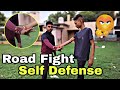 Road Fight With Selfdenfense technique #selfdenfense #bestselfdefense #martialarts