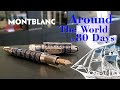 Beginning of an epic journey  montblanc around the world in 80 days solitaire legrand fountain pen