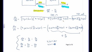 Differential Equations - 3.3 Modeling with Systems of ODEs