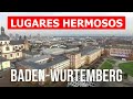 Viaje a Baden-Württemberg, Alemania | Ciudades, turismo, vacaciones, naturaleza | Dron 4k video