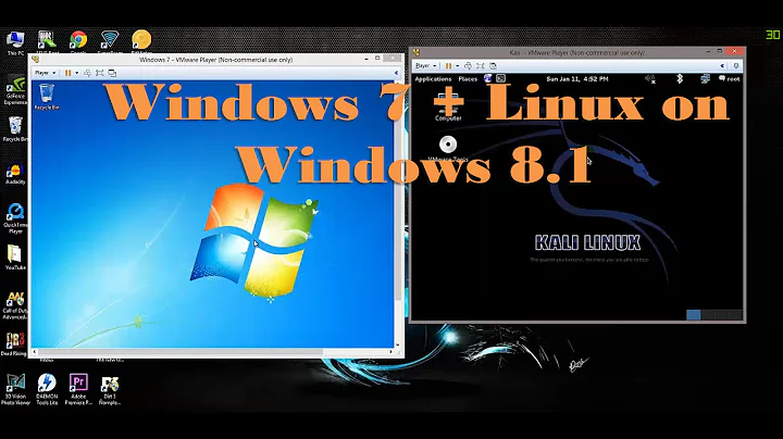 How to install multiple operating system on windows 8.1 (Win 7 + Linux)