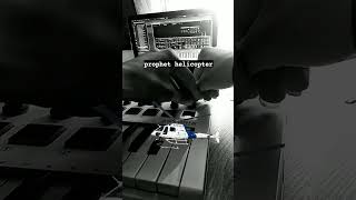 prophet helicopter | sound design, synth sound design