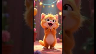 kiko nyanyi kalau kau suha hati tepuk tangan #cat #cutecat #kucing