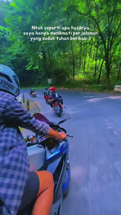 Story wa naik motor