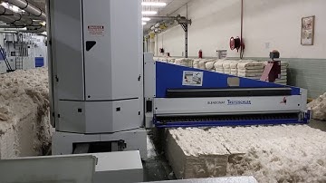 Blowroom l Unifloc l Trutzschler l BDT Blendomat l Bale Opener Working l Bale plucker l Bale Opener