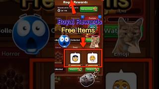 Royal Rewards 👑 best Collection 😈 Free Items 🗿#shorts #shortsfeed #carrompool #youtubegrowth #viral