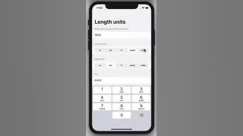 Project 1 UnitConversions app at 100 Days of SwiftUI