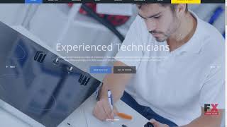 Home Appliance Repair Service Multipage Website Template TMT | Free T