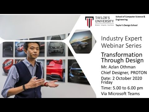 Industry Expert Webinar Series - Transformation Through Design - Azlan ...