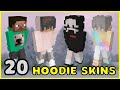 SKIN HOODIE - HOODIE MINECRAFT SKINS (BOY AND GIRL SKIN)