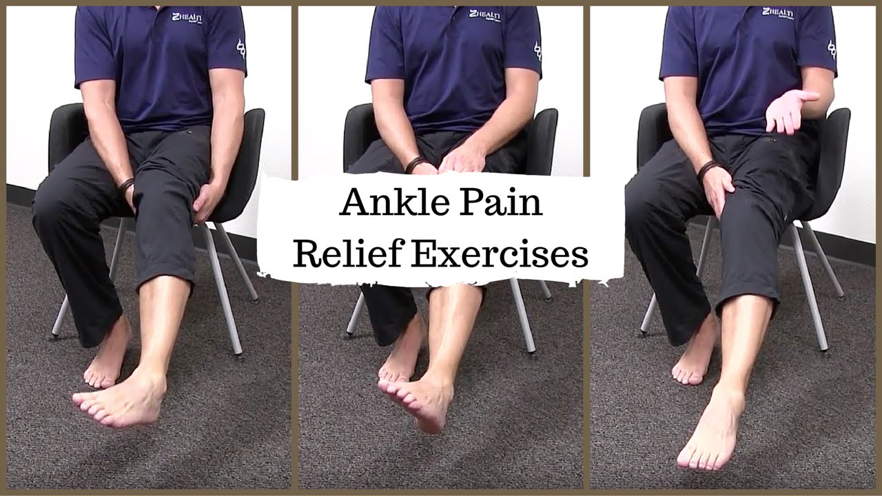 Ankle Pain Relief Exercises - YouTube