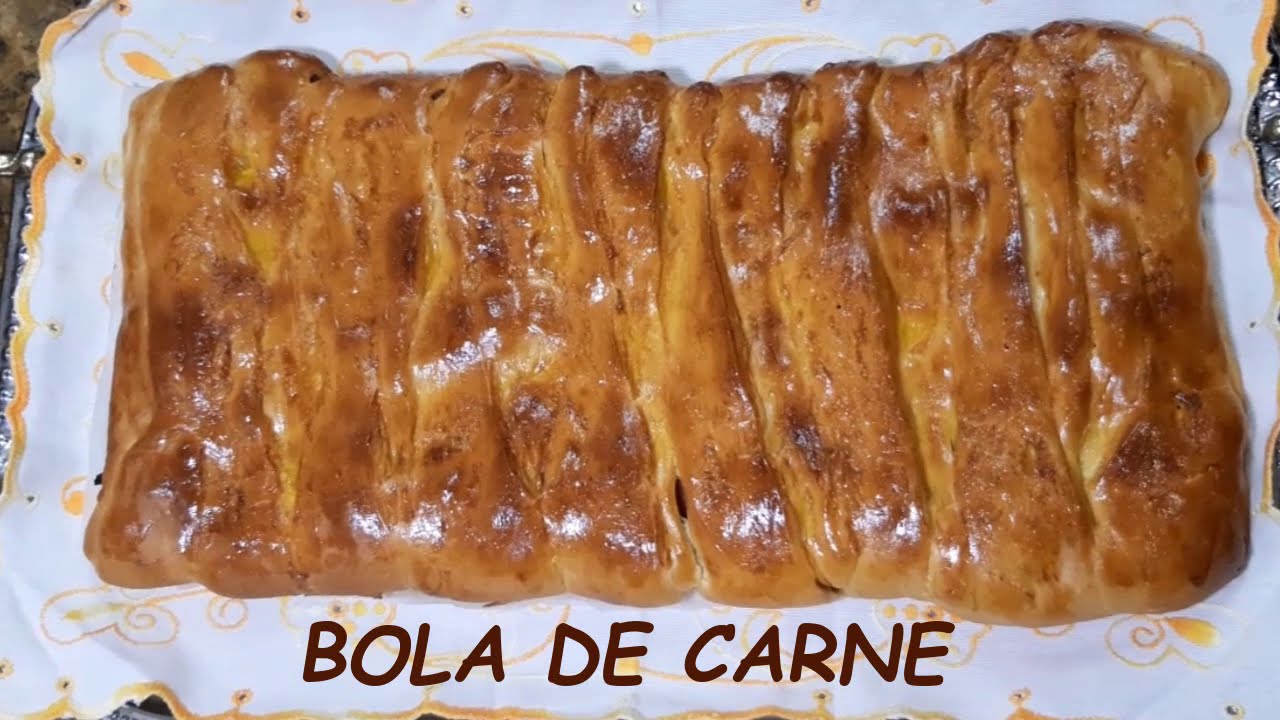 Bola de carne - Como fazer bola de carne - Ficou fantástica, Linda, saborosa agora para a Pascoa