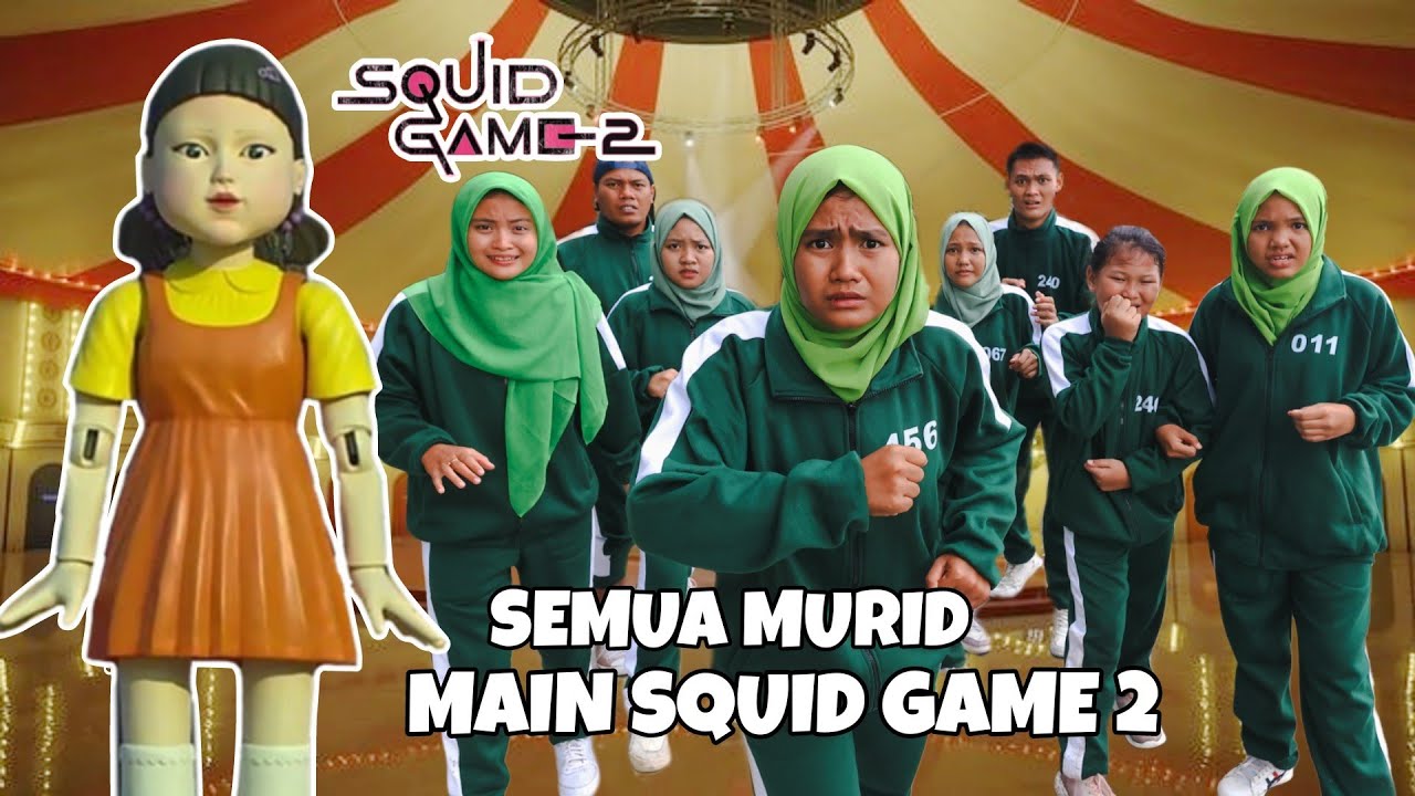 SEMUA MURID MAIN SQUID GAME 2 SIAPA YANG MENDAPATKAN UANG | CHIKAKU FAMILY