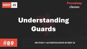 #89 Understanding Guards | Authentication in Nest JS | A Complete Nest JS Course