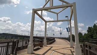 Big Dam Bridge, Arkansas River, Little Rock, Arkansas - May 2023