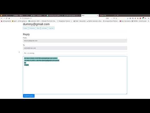 A Django website with json queries. #html #django