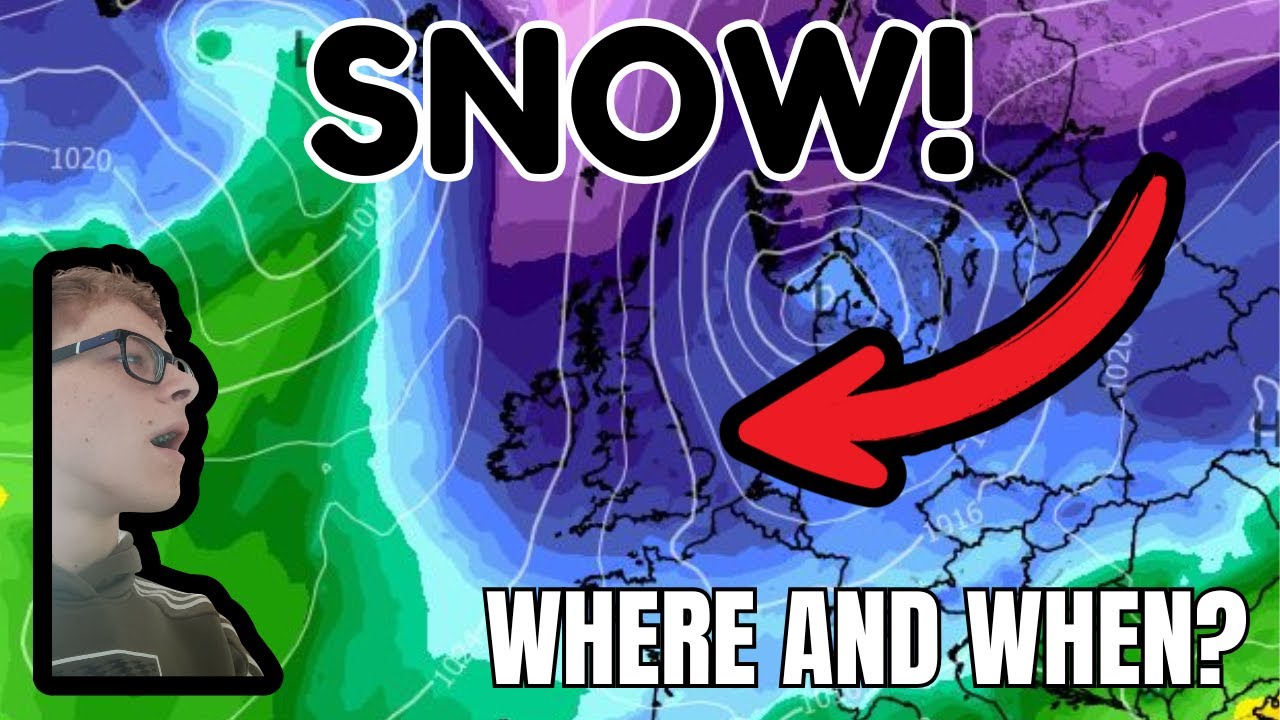 Cold Spell On The Way To The UK!! SNOW, But WHERE? - YouTube