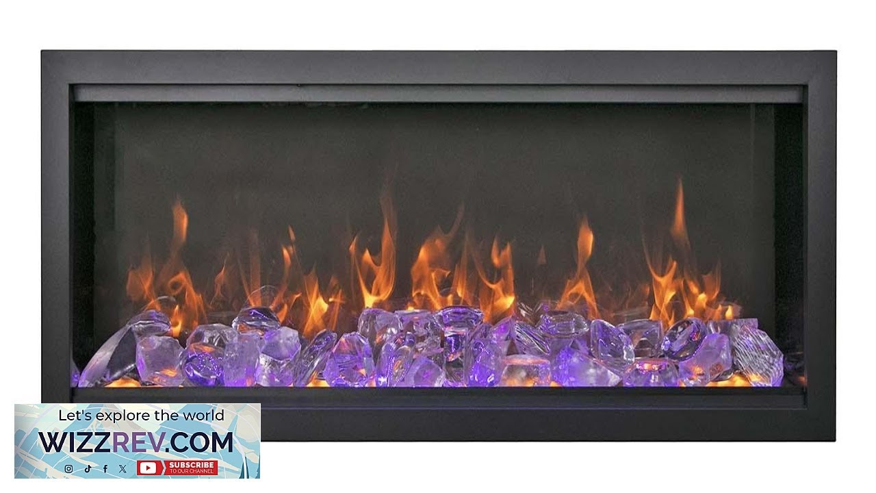 Amantii 60 Bespoke Symmetry Extra Tall 5000 BTU Electric Fireplace