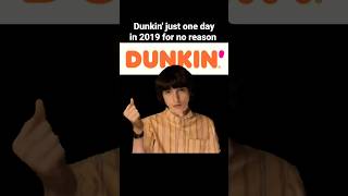 Please bring back the OG Dunkin Donuts! #finnwolfhard #strangerthings #dunkin #shorts #viral