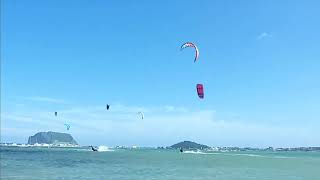 2023. 8. 8 제주 성산 kite surfing, 성산 일출봉, 종달리, Seongsan Sunrise Peak, Jeju-do, Republic of Korea