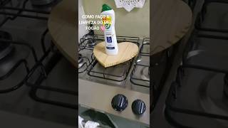 O MELHOR PRODUTO DE LIMPEZA PARA FOGÃO INOX / FOGÃO 6 ANOS DE USO AINDA TA ASSIM  NÃO ACREDITO 🫣