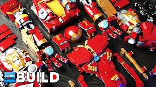 LEGO Speed Build!  Marvel 76210 Hulkbuster \/ IRON MAN MK44 | LEGO Marvel 2022 | Beat Build | ASMR
