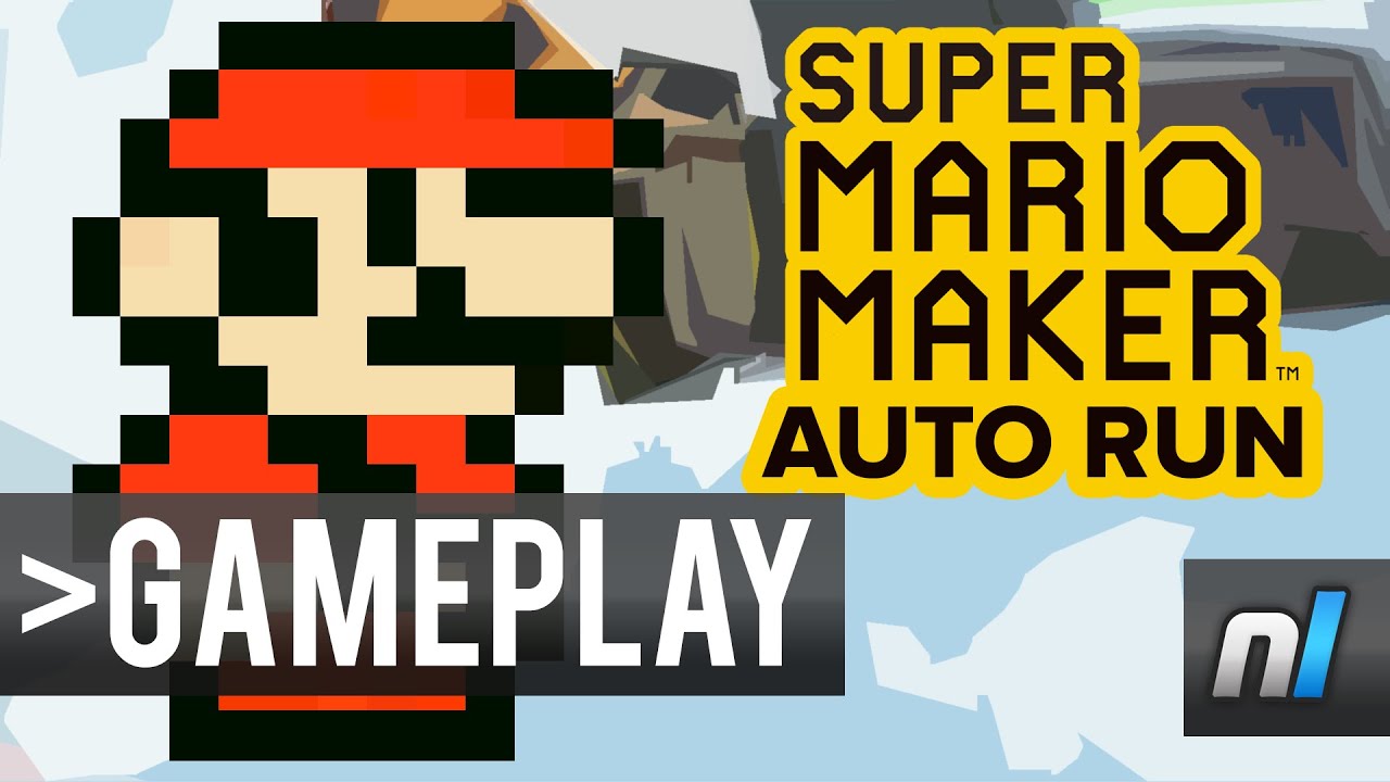super mario maker gameplay no commentary Super Mario Maker: Course Completes Itself - Walk Don't Run