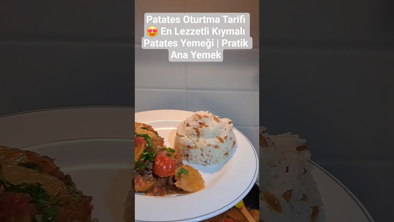 Patates Oturtma Tarifi 😍 En Lezzetli Kıymalı Patates Yemeği | Pratik Ana Yemek Patates Oturtma Tarifi 😍 En Lezzetli Kıymalı Patates Yemeği | Pratik Ana Yemek